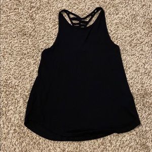 Black tank top
